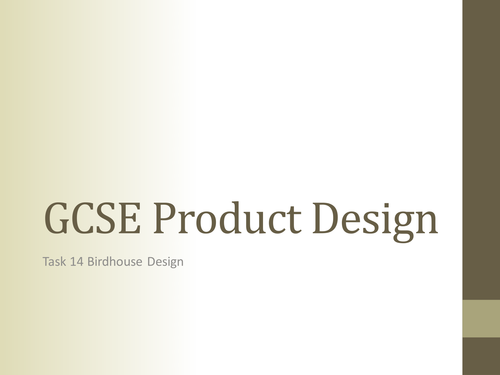 GCSE DT Example Portfolio & Templates | Teaching Resources