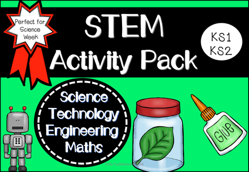 STEM Science Technology Engineering and Maths Activity Pack (KS1/KS2)