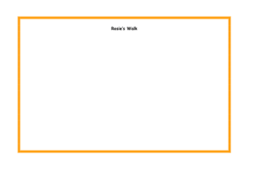 Rosie's Walk Resource Pack by bestprimaryteachingresources - Teaching ...