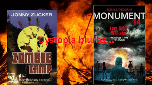 Dystopia Blurb Complete Lesson