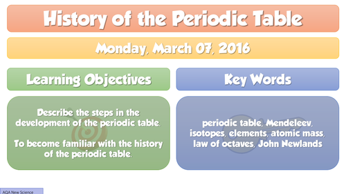 as periodic chemistry aqa table history  Periodic table NEW.pptx