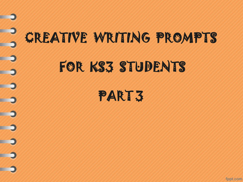 creative writing tasks for ks3 students teaching resources