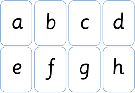 Alphabet bingo - initial sounds game | Teaching Resources