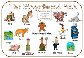 gingerbread man story pdf