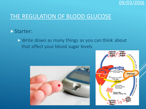 Regulation of Blood glucose and secondary messenger system | Teaching ...