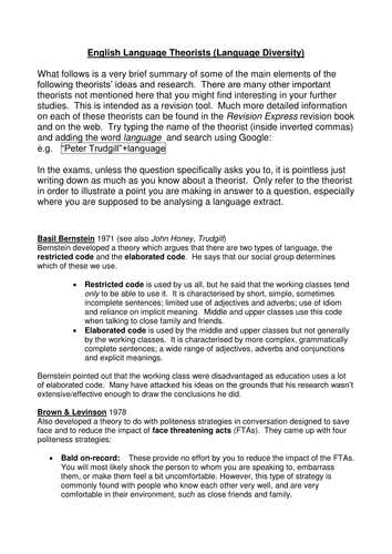 Variation of language essay image