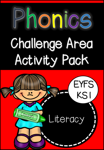 Phonics Challenge Area Activity Pack (EYFS/KS1)