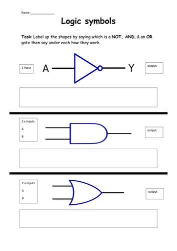 logic gates assignment pdf