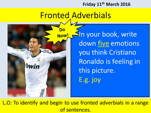 fronted-adverbials-football-theme-ks3-and-lower-ability-ks4-by