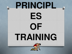 Principles of Training GCSE Lesson | Teaching Resources