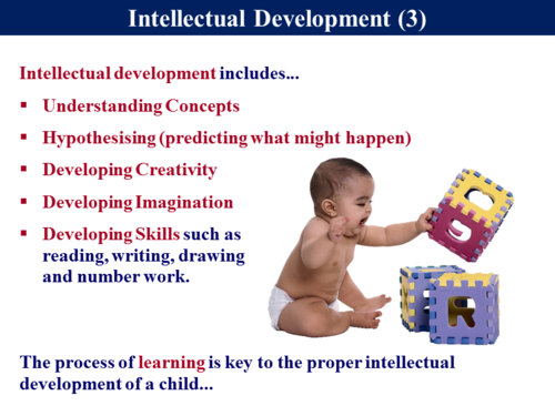 3.1 Child Development Development Intellectual