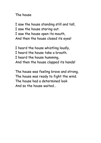 Personification resources by buttababez - Teaching Resources - TES