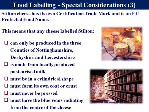 Food_4.2 Buying Food, Food Labelling & Consumer Protection | Teaching ...