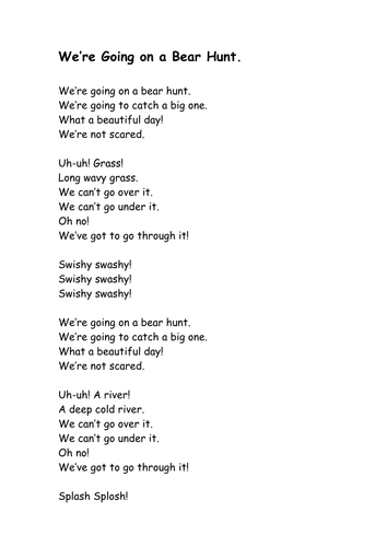 going-on-a-bear-hunt-lyrics-printable-prntbl-concejomunicipaldechinu