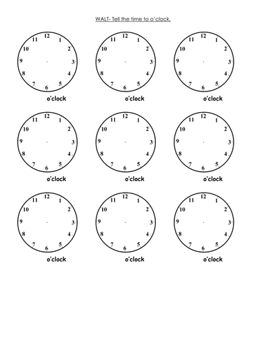 KS1 - Maths Time 2x weeks planning and resources. | Teaching Resources