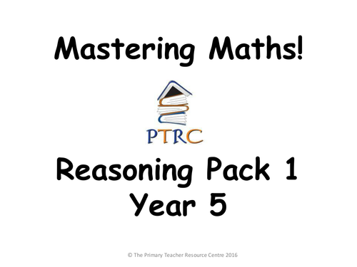 Year 5 SATs Reasoning Pack 1 - Mastering Maths