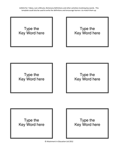 D&T Super Starter and Perfect Plenary Cards (Digital) | Teaching Resources