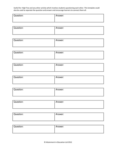 D&T Super Starter and Perfect Plenary Cards (Digital) | Teaching Resources