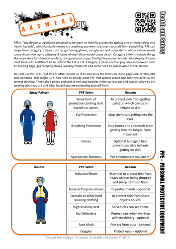 Health and Safety Worksheets and Activities - Full Set | Teaching Resources