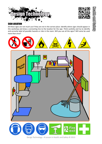 health and safety worksheets and activities full set teaching resources