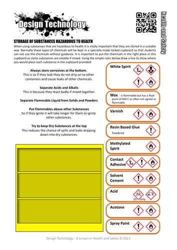 Health and Safety Worksheets and Activities - Full Set | Teaching Resources