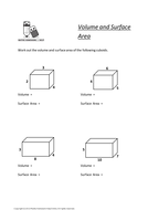 key stage 3 year 8 and 9 maths worksheets teaching