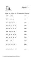 key stage 3 year 8 and 9 maths worksheets teaching