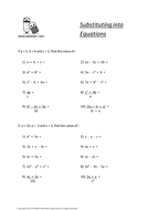 key stage 3 year 8 and 9 maths worksheets teaching