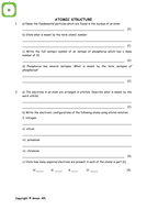 chemistry revision structure bonding and properties for year 1as