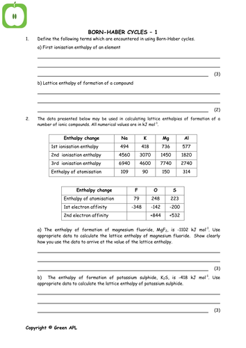 Chemistry revision: Calculations and equations year2 /A2 chemistry