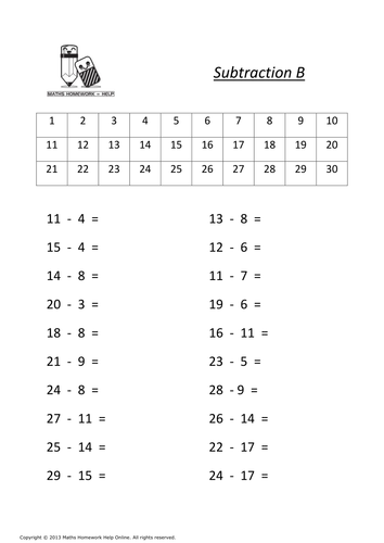 Key Stage 1, Year 1, maths worksheets | Teaching Resources