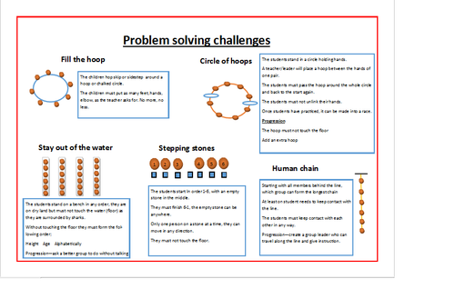 problem solving challenges year 3