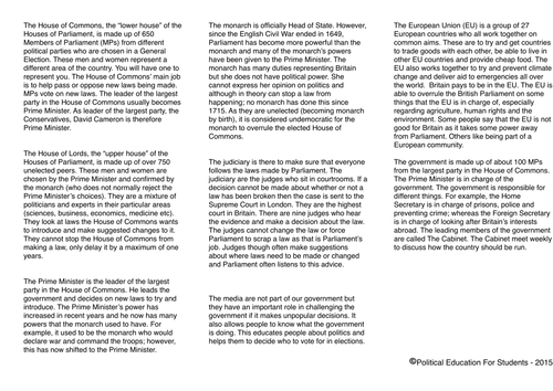 How is our democracy structured? | Teaching Resources