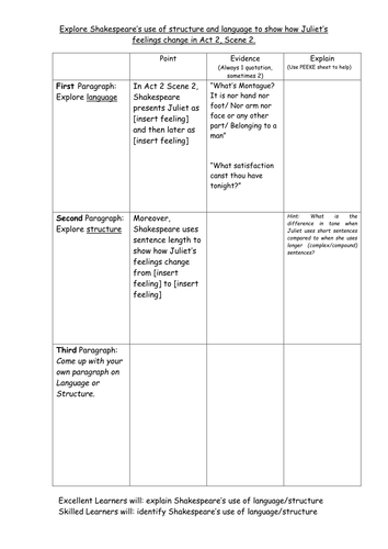 Romeo and Juliet - Year 9 - KS3 | Teaching Resources