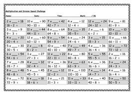 ks2 inverse worksheets multiplication of Math Inverse Multiplication Division barang Speed by