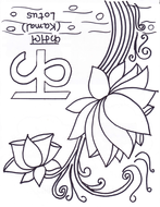Hindi Alphabet coloring sheet ( Hindi Alphabet क ) | Teaching Resources