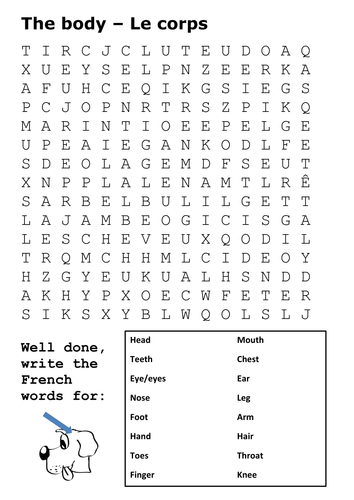 French Word Search pack for Juniors | Teaching Resources