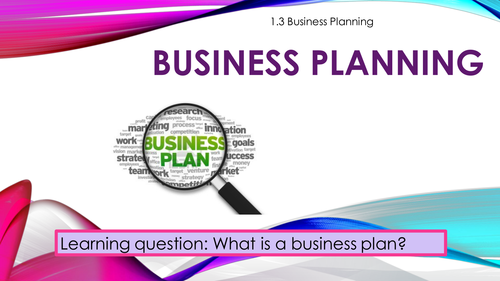 Business planning