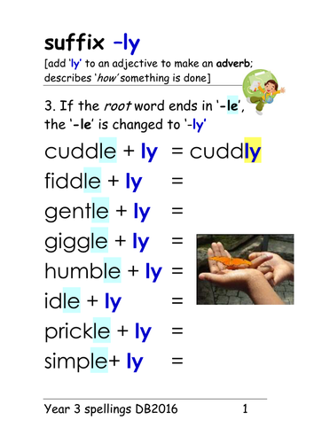 year-3-spellings-suffix-ly-adverb-4-main-rules-ppt-and-table-cards-for-each-rule