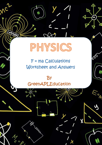 F = ma calculations | Teaching Resources