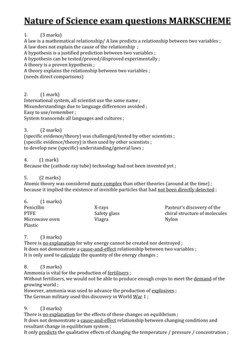 Printables The Nature Of Science Worksheet nature of science worksheet hypeelite collection the answers bloggakuten