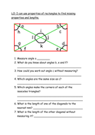 properties of rectangles assignment