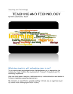 Teaching with Technology | Teaching Resources