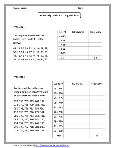 questions frequency and relative answers Worksheet Frequency  Distribution Calleveryonedaveday