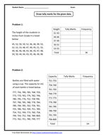 create a frequency table worksheet
