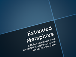 extended metaphors