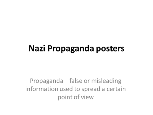 Nazi Germany Propaganda Pack
