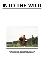 INTO THE WILD - JON KRAKAUER | Teaching Resources