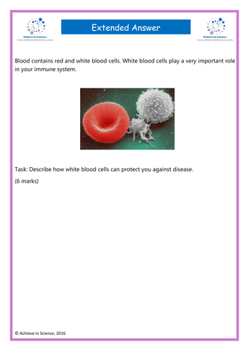 GCSE Core Science Revision Materials for Pathogens & Disease by