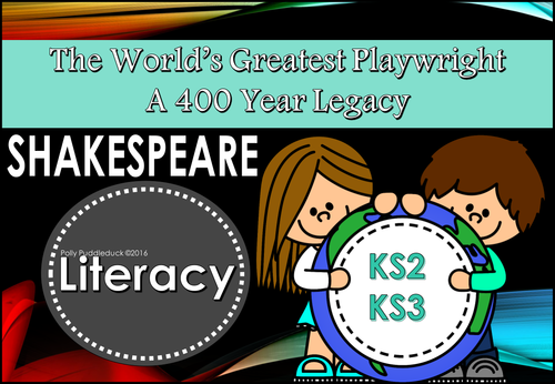 Shakespeare- Mini Activity Pack ( Presentation and Activities KS2/KS3)